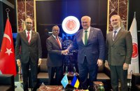 Андрій Сибіга зустрівся з державним міністром закордонних справ та міжнародного співробітництва Сомалі 