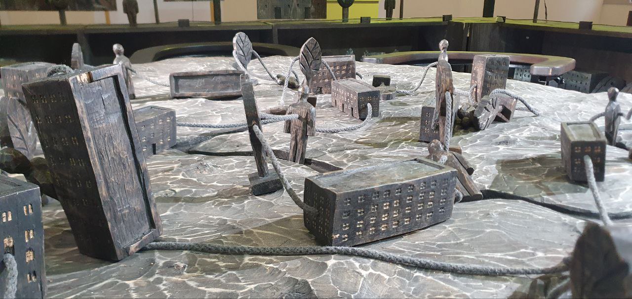 Інсталяція  “Іменем міста” Костянтина Зоркіна на IV Конгресі культури