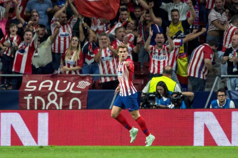 Игрок "Атлетико" забил 8000-й гол в истории Лиги Чемпионов