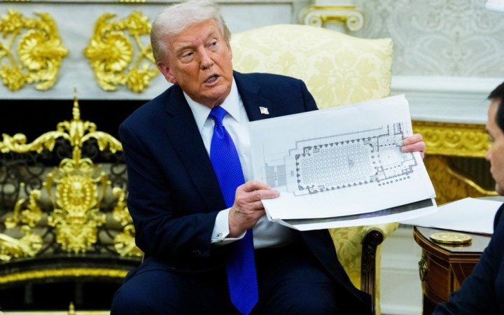 Суд дозволив Трампу тимчасово продовжити будівництво бального залу в Білому домі