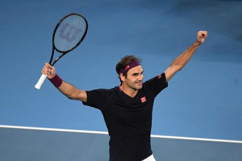 "Уже думав, як пояснюватиму свою поразку", - Федерер виграв сотий матч на Australian Open