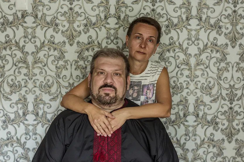 Ганна Левченко з чоловіком