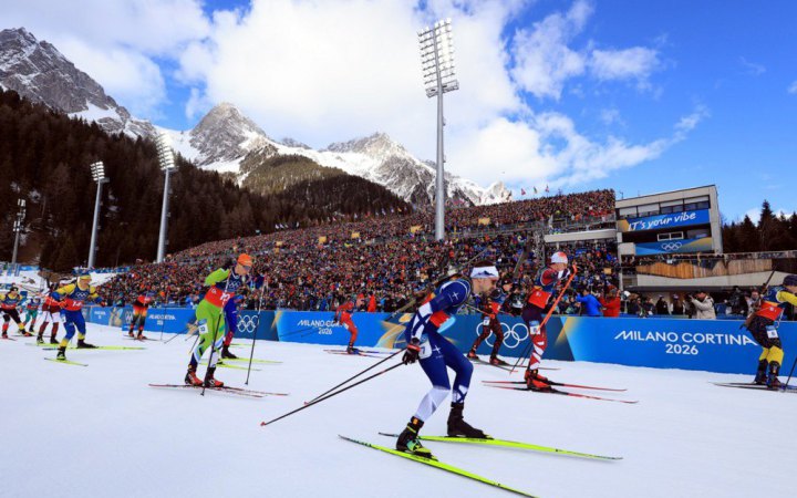 Олімпіада-2026: збірна України з біатлону фінішувала восьмою у змішаній естафеті