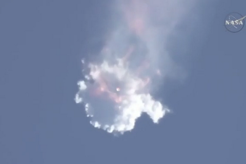 Американська ракета вибухнула при старті з мису Канаверал