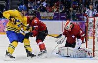 Швеция первой вышла в плей-офф хоккейного турнира