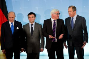 Главы МИД Украины, РФ, Германии и Франции встретились на вилле в Берлине