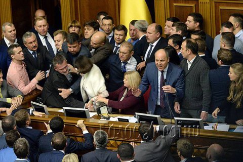 Рада закрыла заседание, не рассмотрев законы по Донбассу