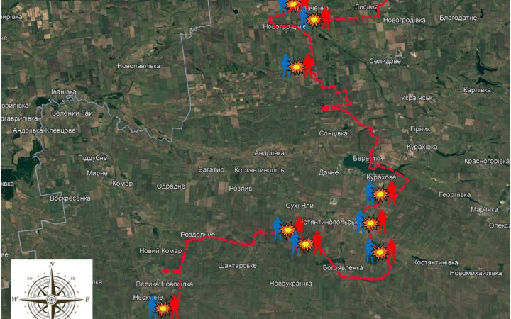 Сили оборони: ворог покращив тактичне положення в районі трьох населених пунктів на Покровському напрямку