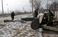В пригородах Донецка военных обстреляли из артиллерии 