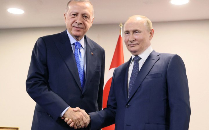 Ердоган проти негативного ставлення світових лідерів до Путіна, бо "Росія – незвичайна країна"