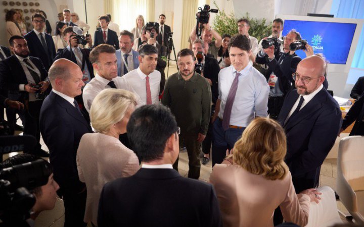 Зеленський пропонує G7 розробити декларацію щодо відновлення України