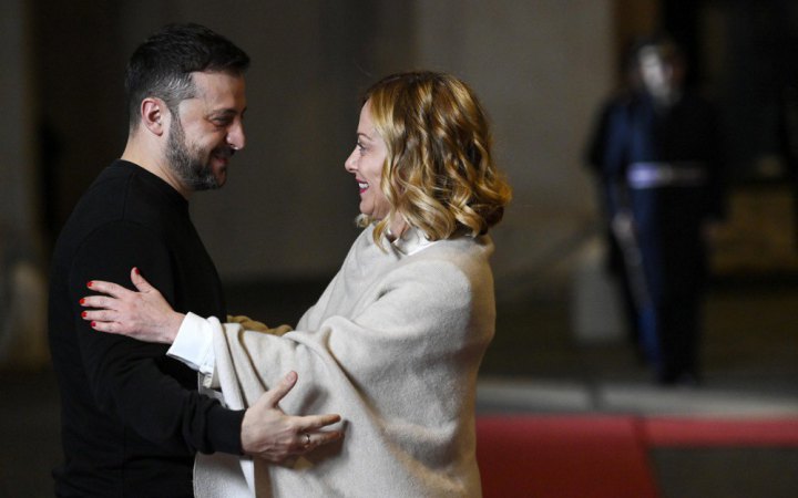 Зеленський обговорив із Мелоні захист енергосистеми України та використання заморожених активів РФ