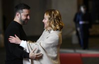 Зеленський обговорив із Мелоні захист енергосистеми України та використання заморожених активів РФ