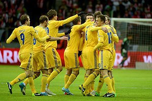 Сборная Украины вылетела в Испанию на матч Евро-2016