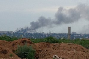 Террористы обстреливают жилые кварталы Луганска из "Града"