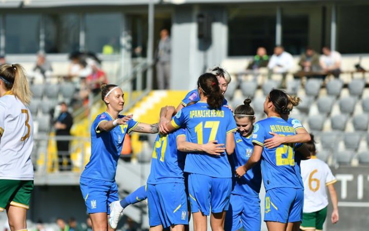 Жіноча збірна України з футболу змогла залишитись у дивізіоні В Ліги націй 