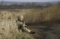 За сутки на Донбассе один военный получил пулевое ранение