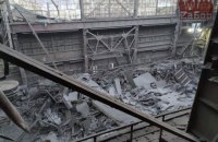 В Запорожье в цехе ферросплавного завода Коломойского обрушилась крыша