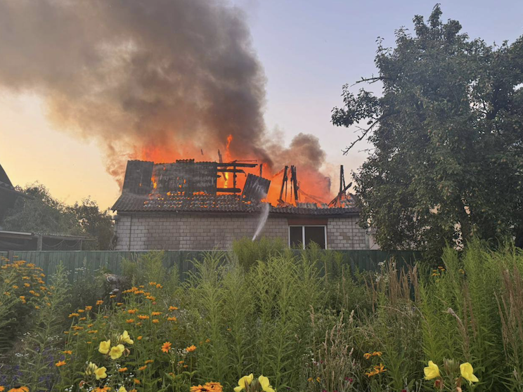 Атака на Київську область 10 липня 