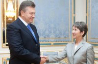 Янукович встретился со спикером парламента Австрии