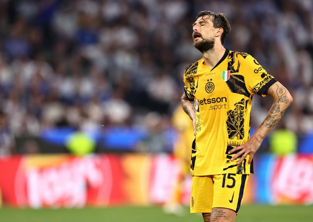 Франческо Ачербі під час матчу