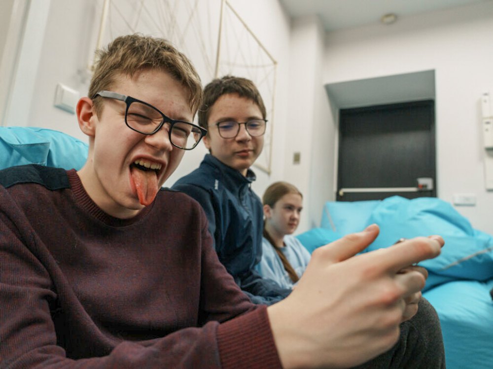 Діти в київському осередку фонду.