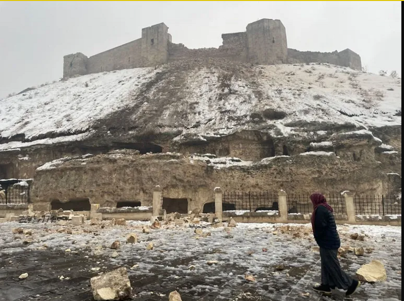Стан фортеці Газіантеп після землетрусу