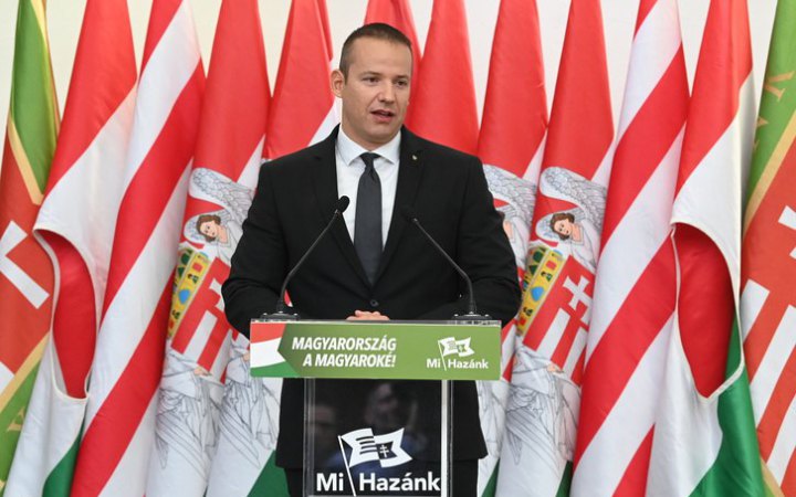 Лідер ультраправої партії Угорщини заявив, що претендуватиме на Закарпаття "якщо Україна впаде"