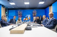 Зеленський обговорив з лідерами держав Е5 і генсеком НАТО зміцнення української ППО