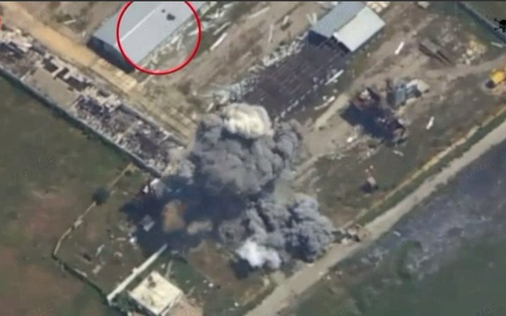 Повітряні сили ЗСУ знищили на Запорізькому напрямку російський пункт управління БпЛА і склад боєприпасів