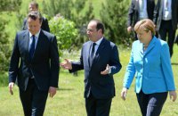 Кэмерон, Меркель и Олланд призвали Иран признать Израиль