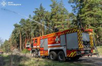 На Харківщині загасили лісову пожежу, яка спалахнула п’ять днів тому