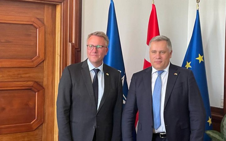 Ігор Жовква зустрівся з міністром оборони Данії