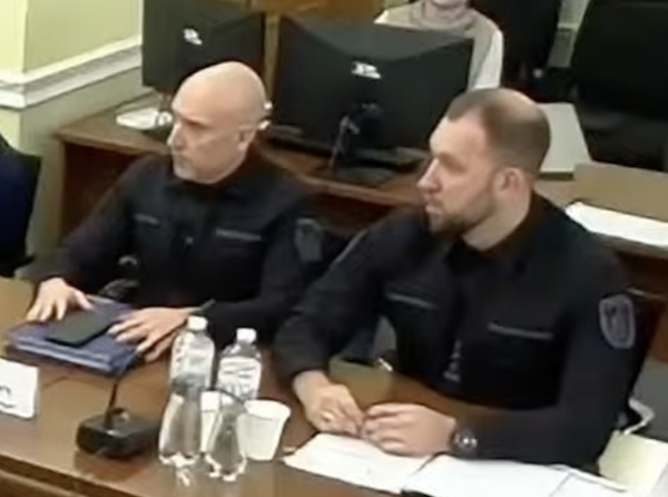 Керівник головного слідчого управління Дмитро Мірковець (праворуч) та керівник Управління внутрішнього контролю
ДБР Богдан Чобіток