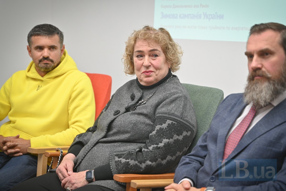 Ігор Ліскі, Елла Лібанова, Оксен Лісовий (праворуч)