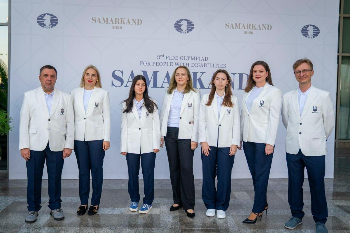 Українські шахістки в Самарканді