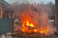 Зранку ворог завдав удару безпілотниками по Слов’янську, одна людина поранена