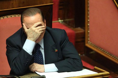 Берлусконі отримав три роки в'язниці за підкуп сенаторів