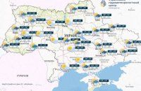 У суботу на частині території України пройдуть короткочасні дощі з грозами