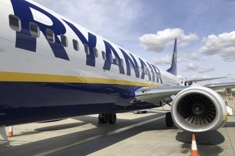 Ryanair втратив понад 400 млн євро через пандемію
