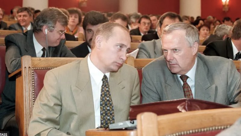 Володимир Путін та Анатолій Собчак, 1997 рік