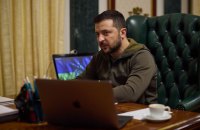 Зеленський і Санду обговорили падіння уламків російської ракети на територію Молдови