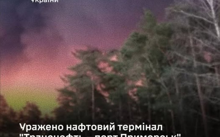 Генштаб підтвердив ураження нафтового терміналу у Приморську та НПЗ у Башкорстані