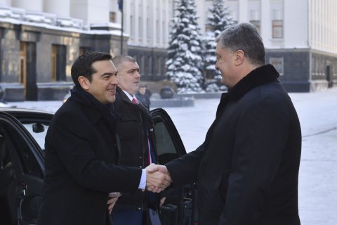 Греція підтримує Україну в питанні євроінтеграції, - Порошенко