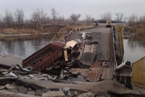 В Луганской области задержали диверсантов, подорвавших мост через Северский Донец