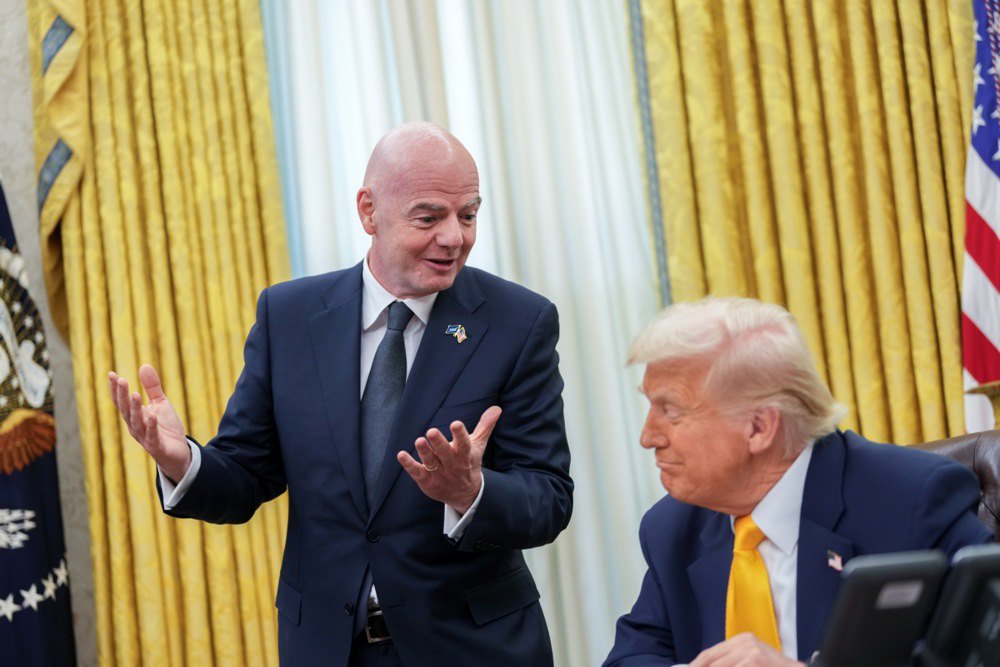 Джанні Інфантіно та Дональд Трамп