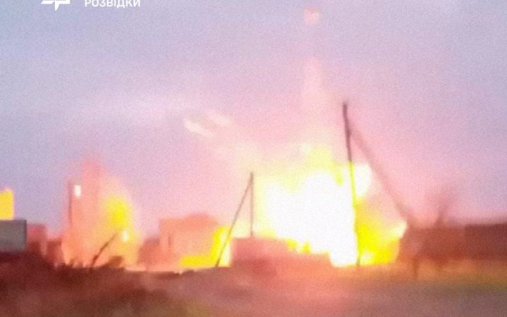 ГУР: у Мелітополі знищено броньовик з “кадирівцями”