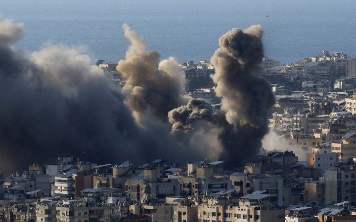 Ізраїль заявив про ураження 10 об'єктів "Хезболли" в Бейруті за 30 хвилин