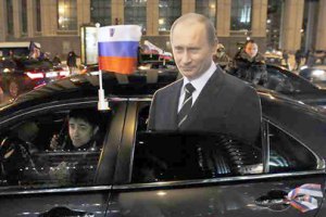 В Москве провели автопробег в поддержку Путина