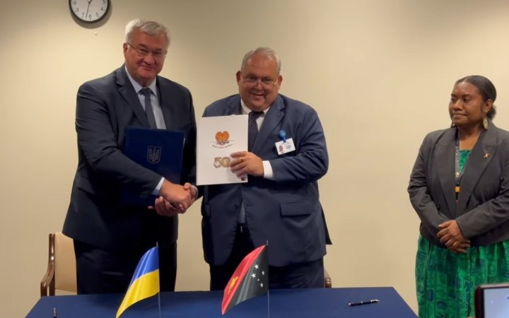 Україна і Папуа Нова Гвінея встановили дипломатичні відносини